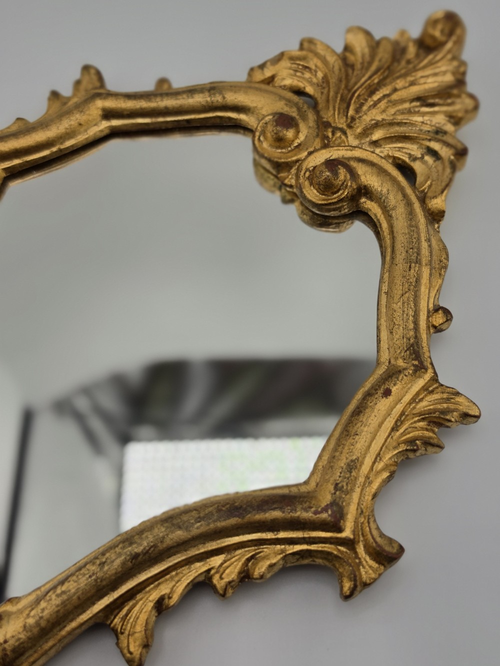 Vintage Italian Florentina Gold Giltwood Mirror