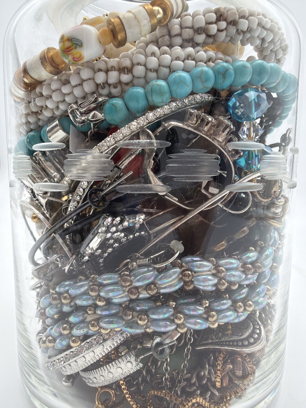 Vintage Mixed Jewelry Mystery Jar