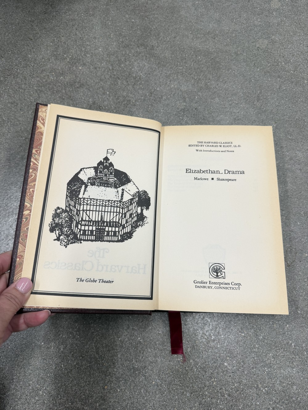 Marlow Shakespeare, The Harvard Classics Hardback Book