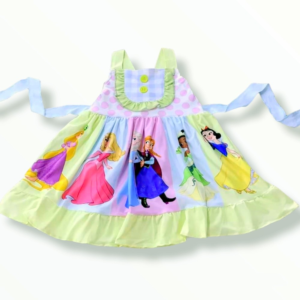 Yellow Princess Twirl Dress
