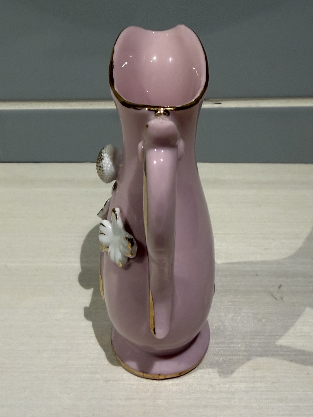 Vintage Acme China Miniature Pitcher Vase 4.5’