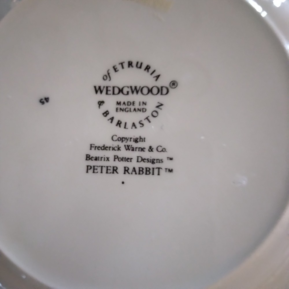 Wedgewood Beatrix Potter Peter Rabbit Plate