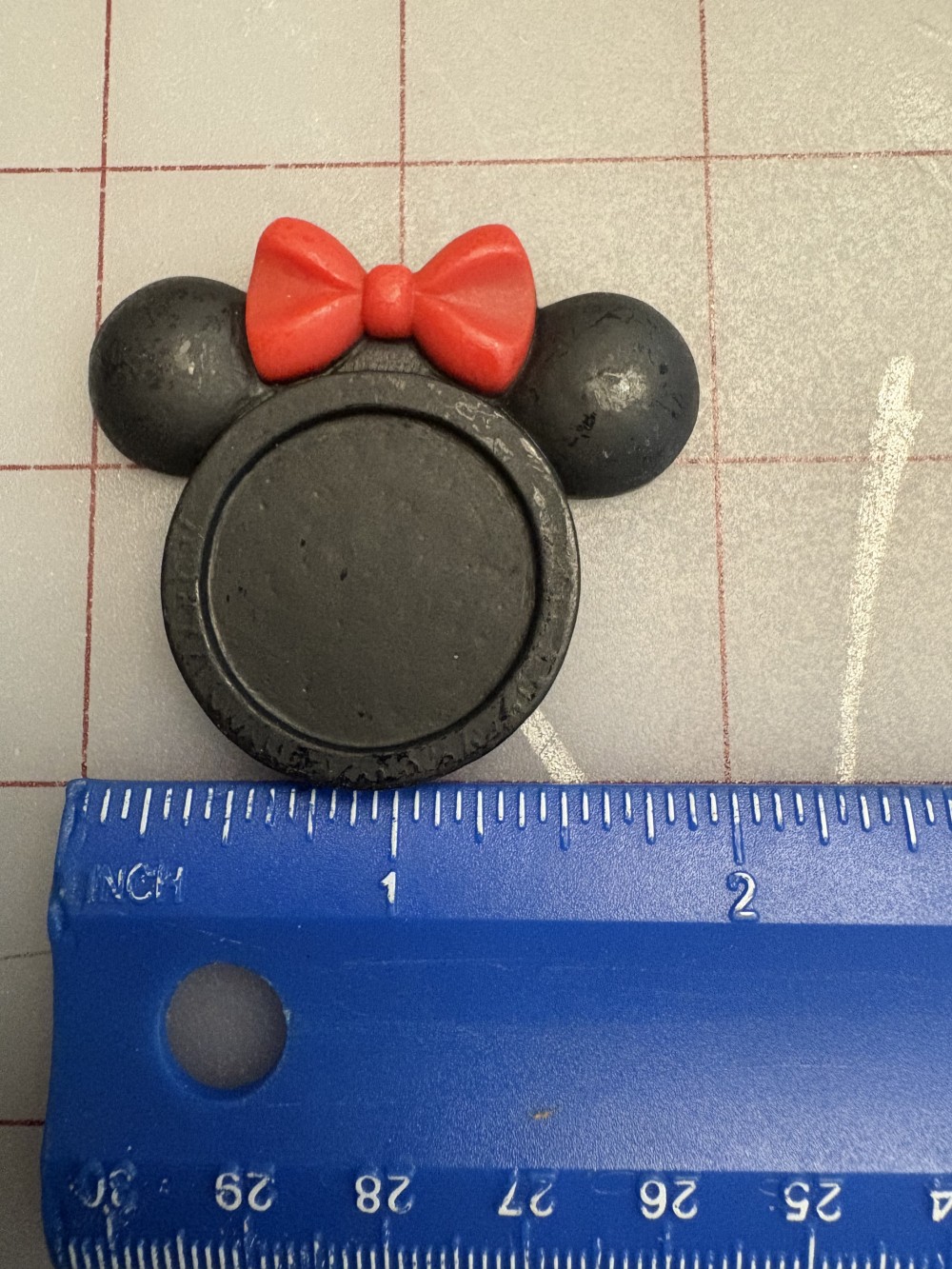 Flatback Resin Minnie Mouse Cameo - 5pc