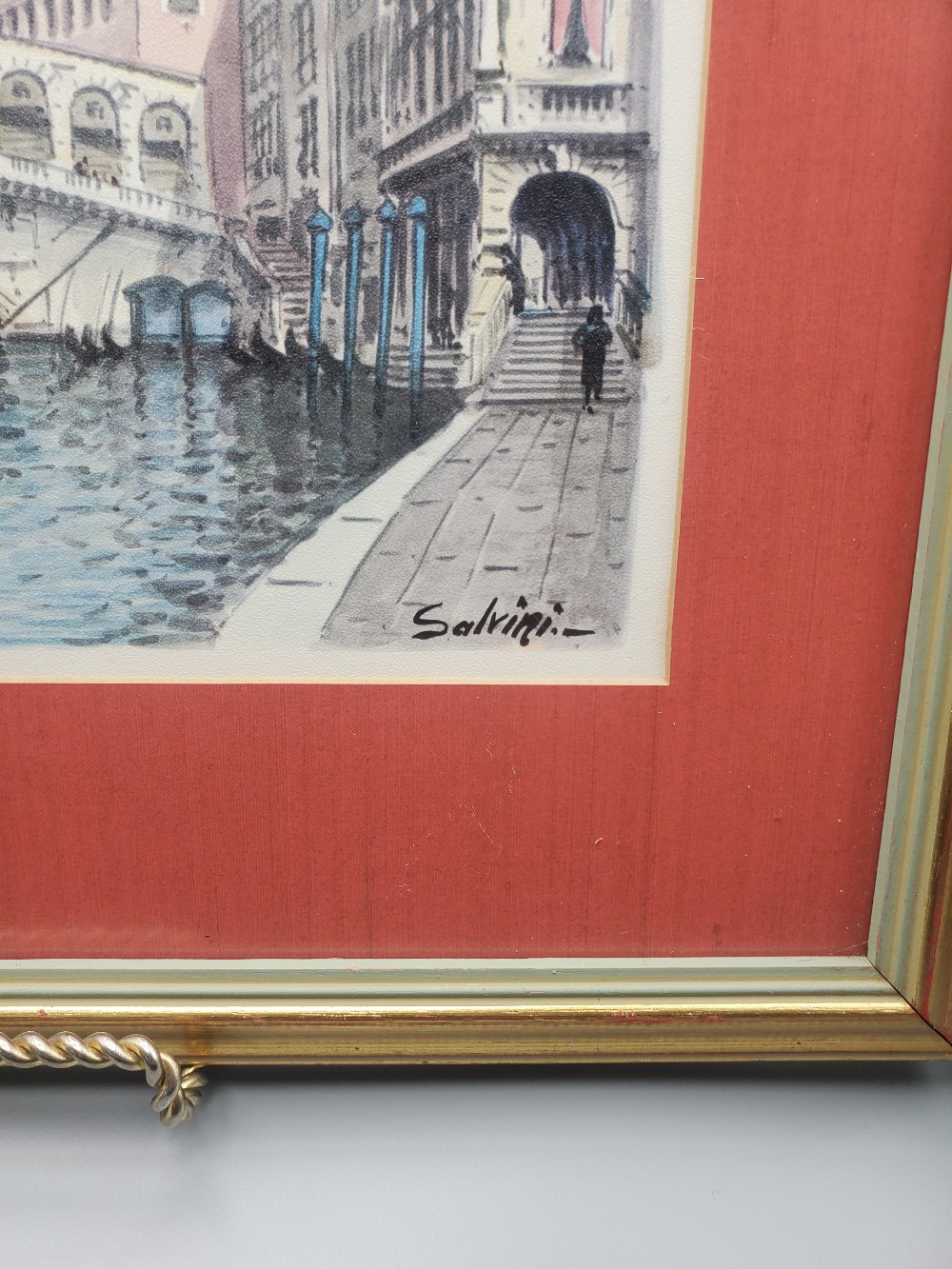 Carlo Salvini Framed Print Italy