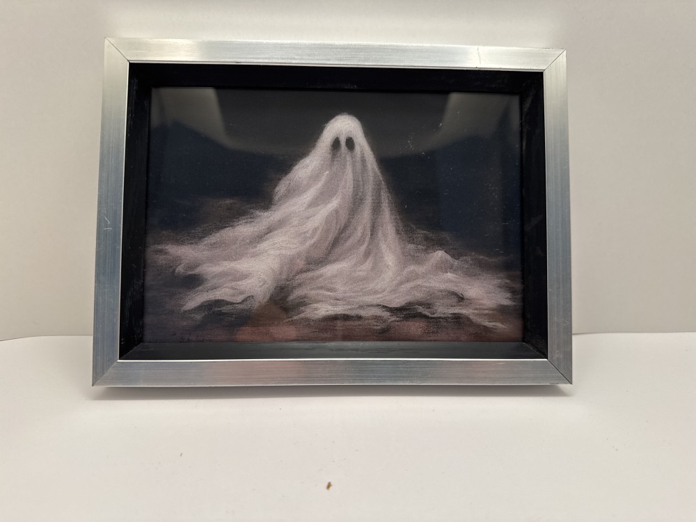 BABY GHOST, SILVER FRAME