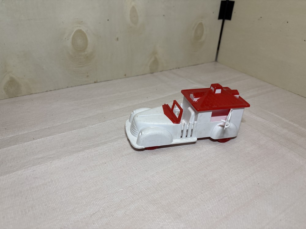 10 Cent Ice Cream Truck Vtg 1950s Plastic