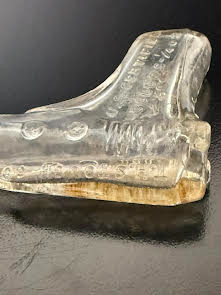 1930-40s Space Ray Gun Candy Container Clear Glass