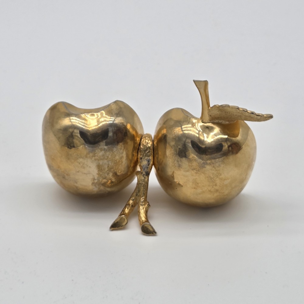 VTG Ted Arnold Ltd Brass Apple Picture Frame