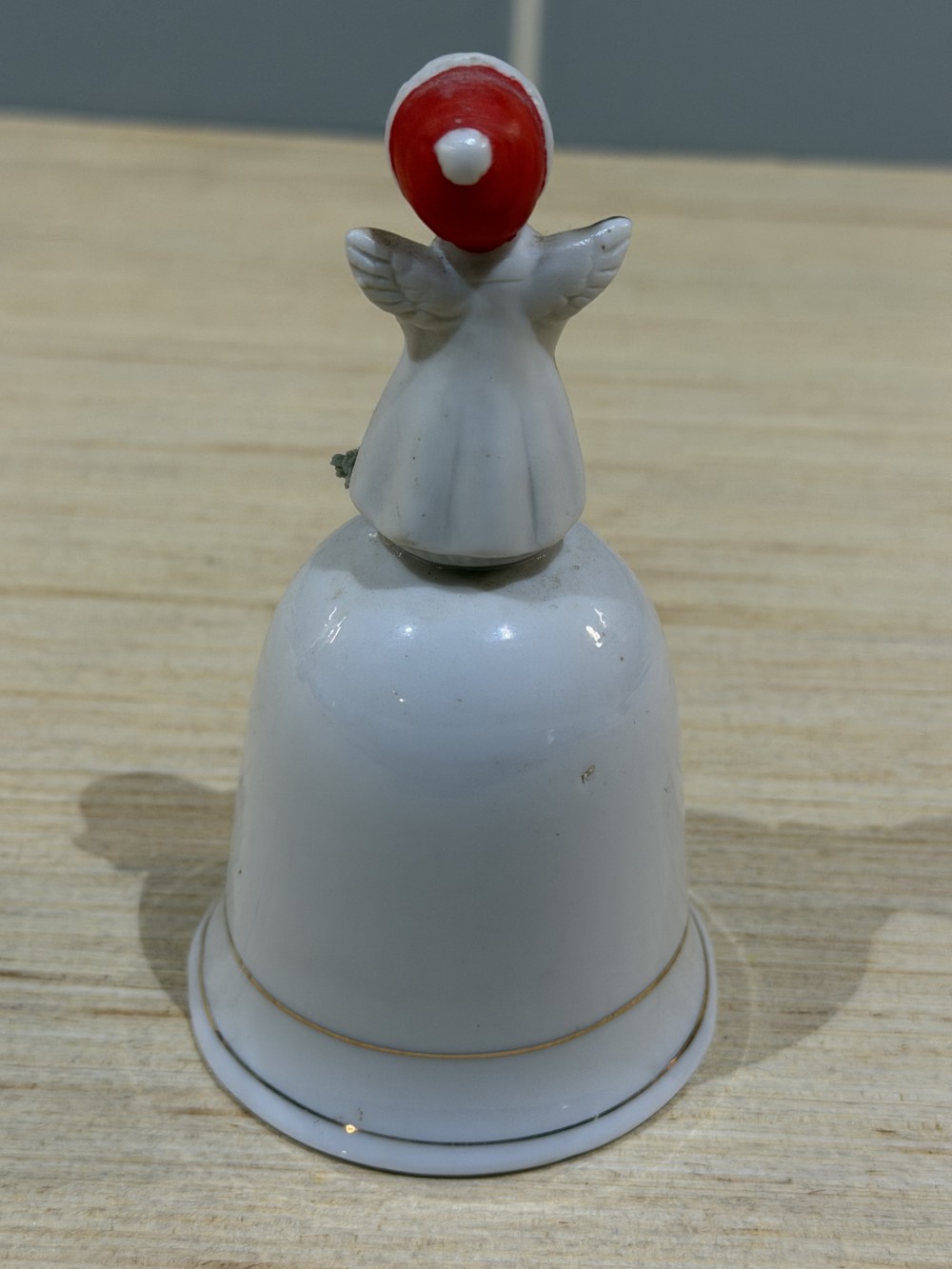 VTG Joyeux Noël Angel Christmas Bell — 5”