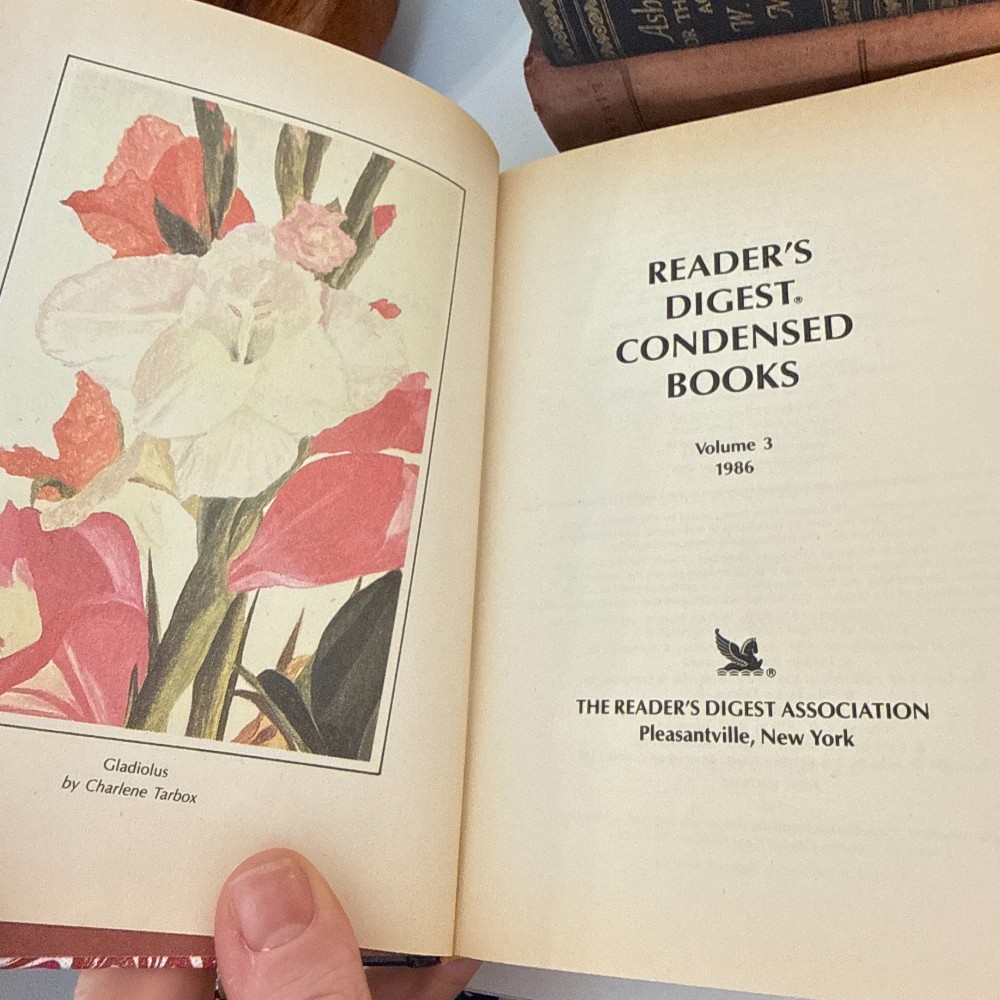 Reader's Digest Condensed Books Vol. 3 1986