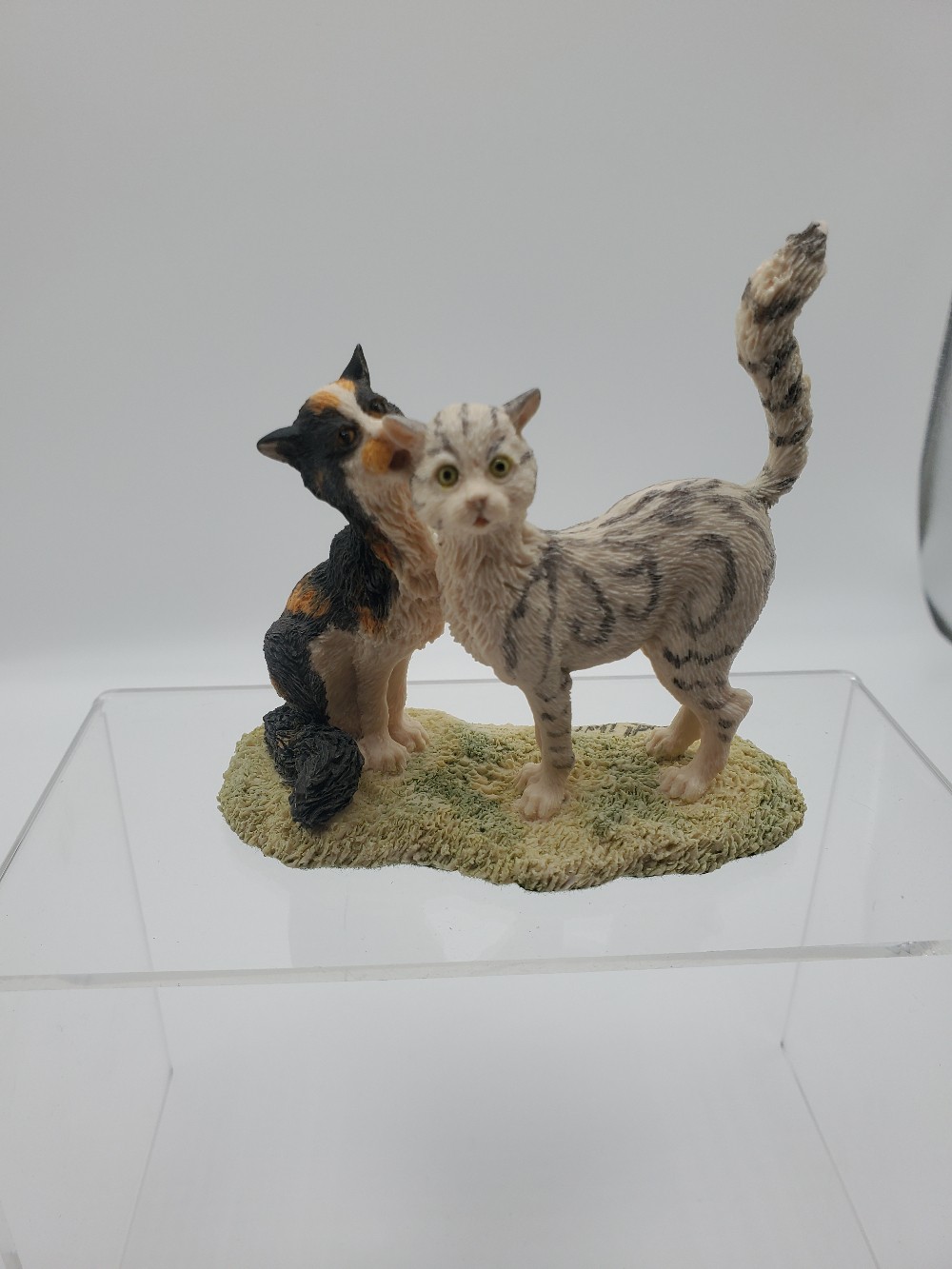 Lowell Davis Two Cat Figurine Scotland 1984