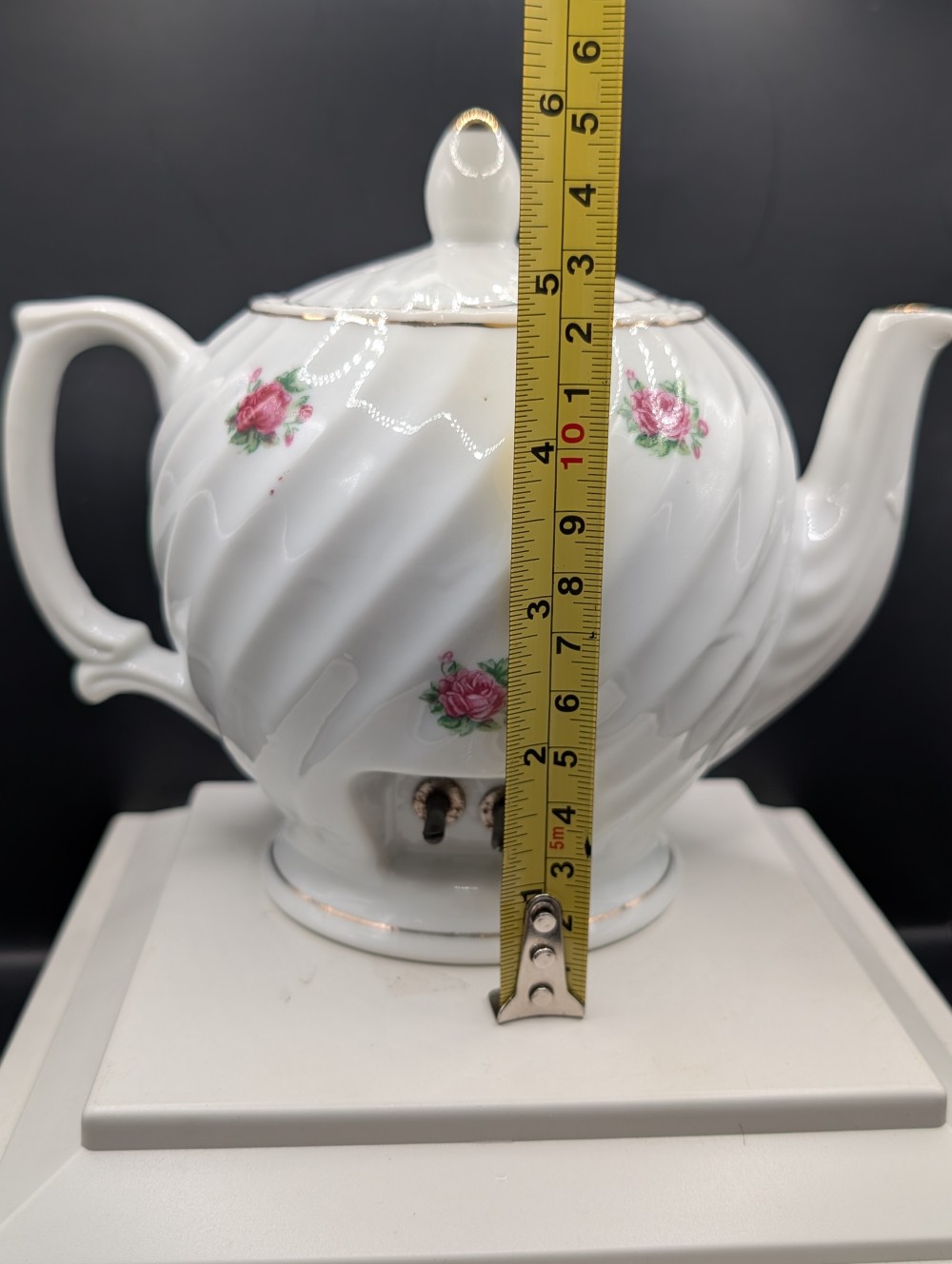 Vintage Maruyama Toki Kaisha electric teapot, as is