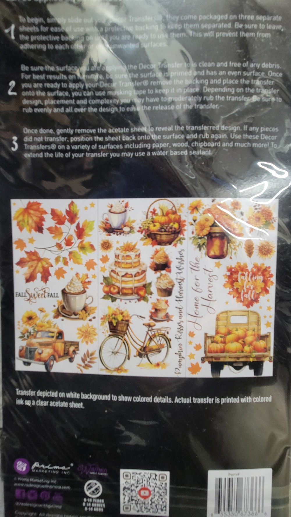 Autumn Splendor Transfer