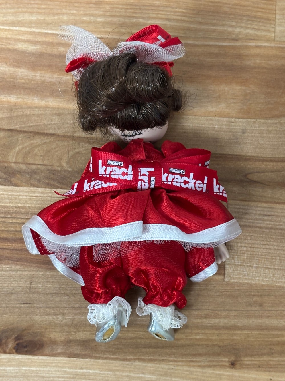 Marie Osmond Hershey's Krackel Tiny Tot Doll 2008 Miniature Collectible