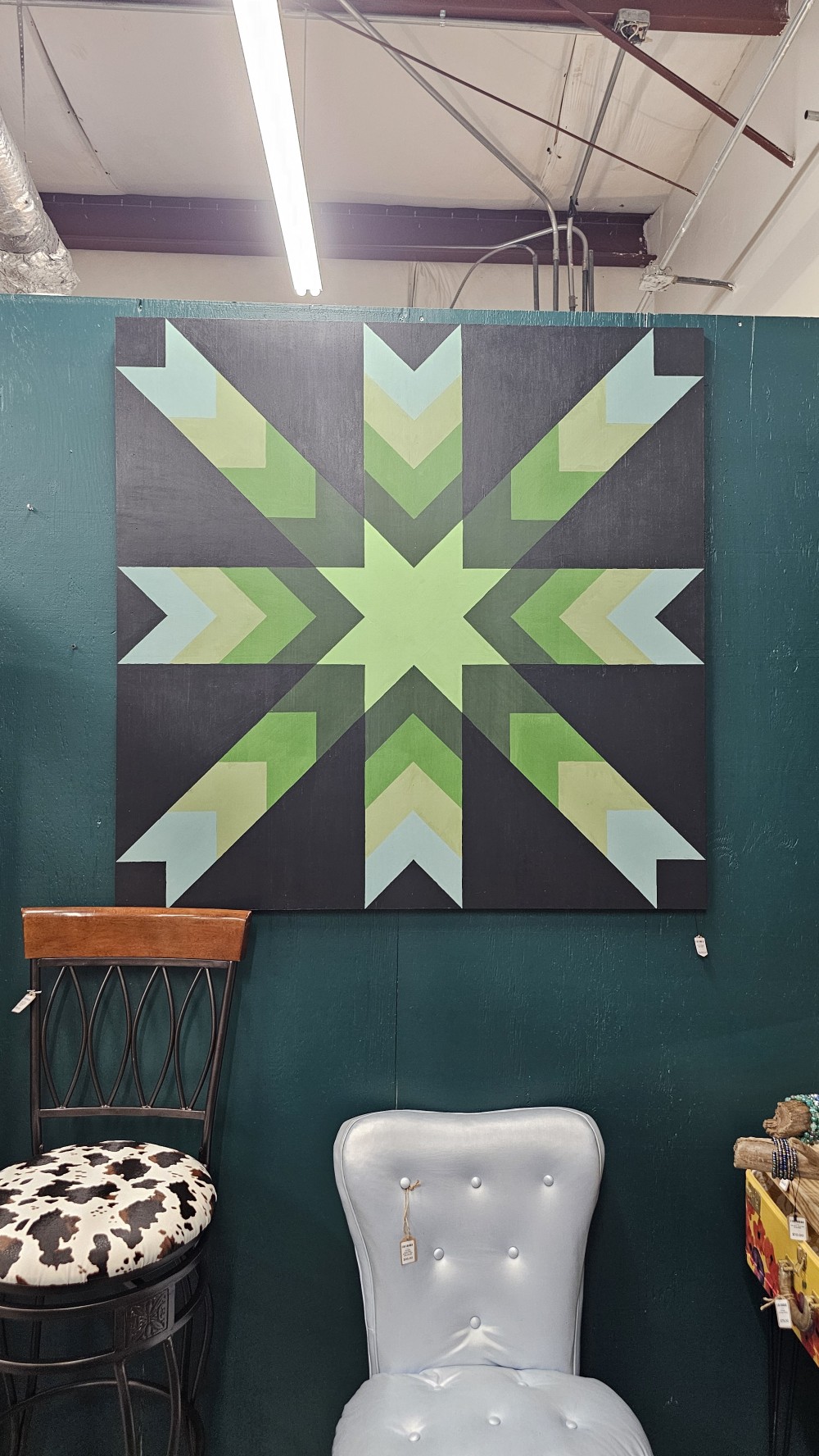 4' x4'  wooden Barn quilt