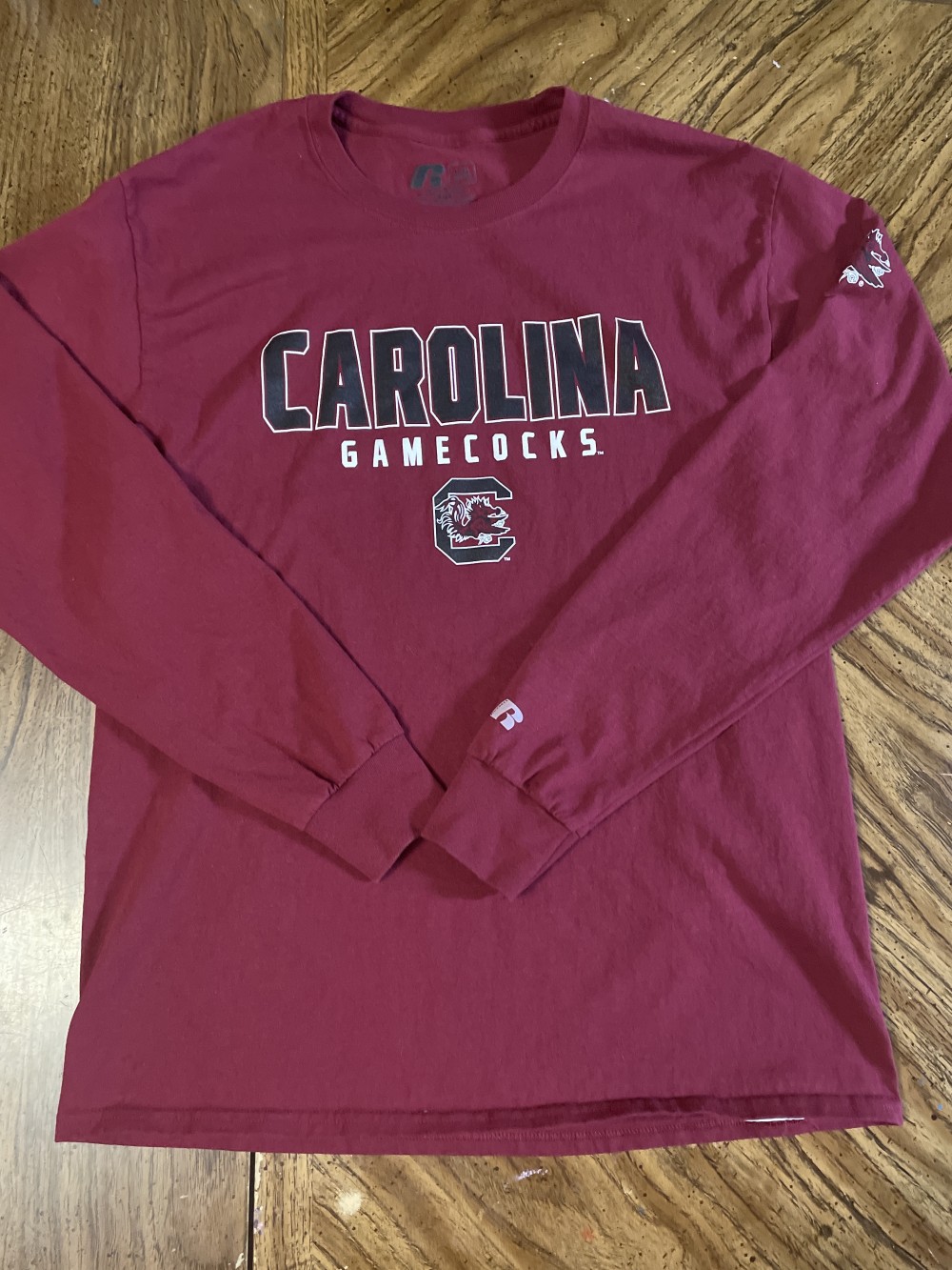 Carolina long sleeve large garnet