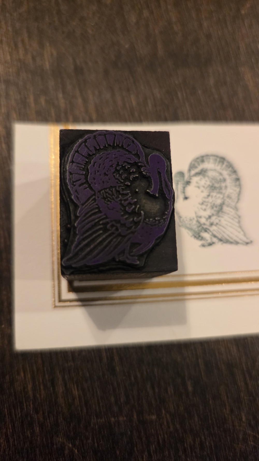DO-1817 vtg printing block Turkey