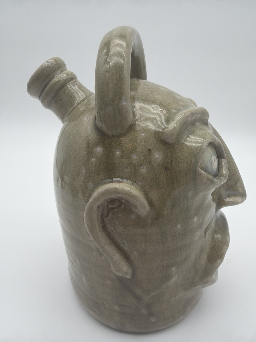 Southern Folk Art Face Jug