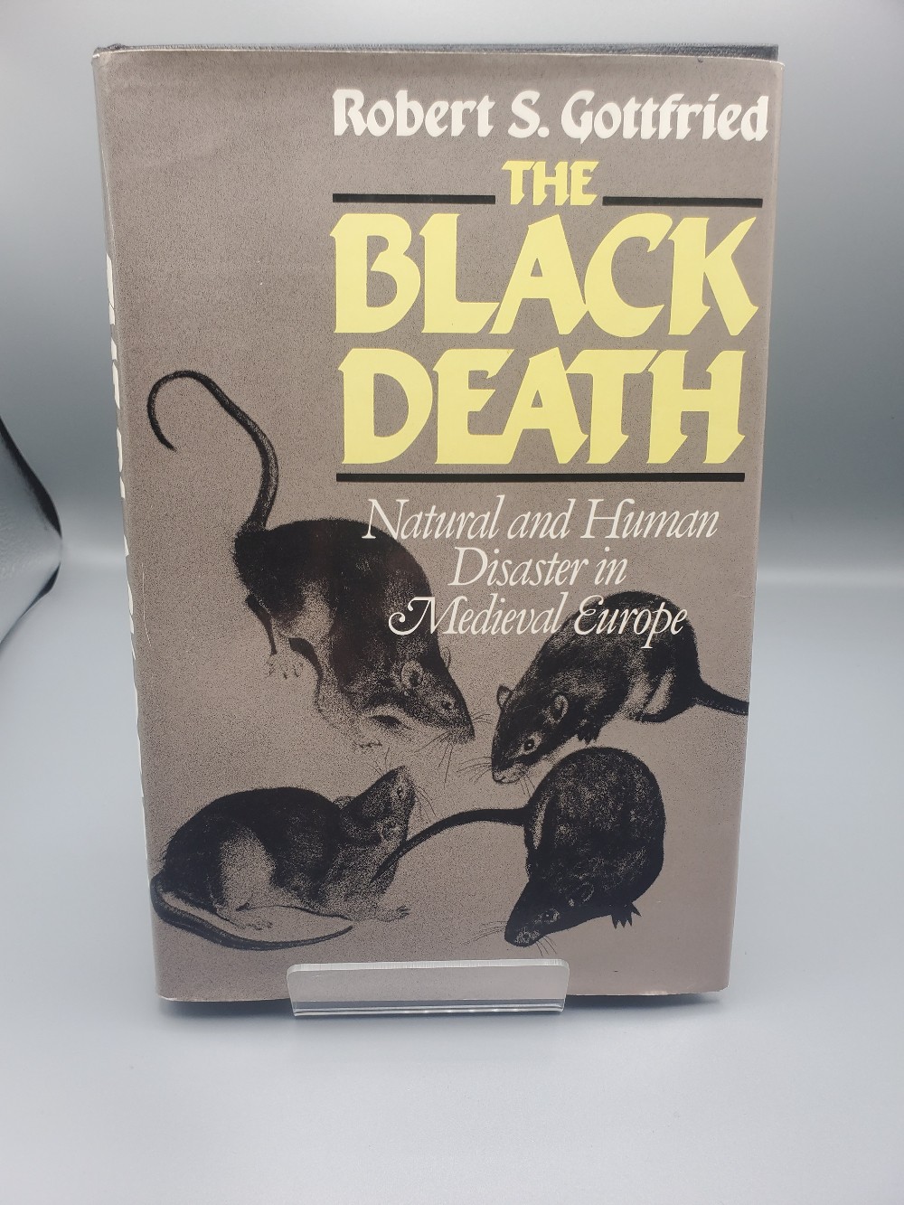 The Black Death Hardcover with Plague Doc Incense Burner