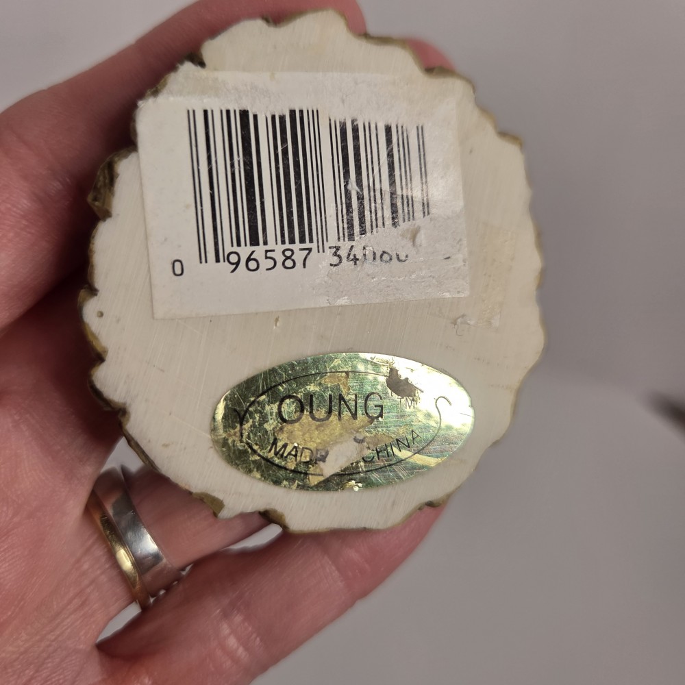 VTG Youngs Skating Pig Figurine