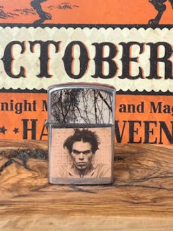Altered Continental Cig Lighter Halloween Decor Vintage Lighter