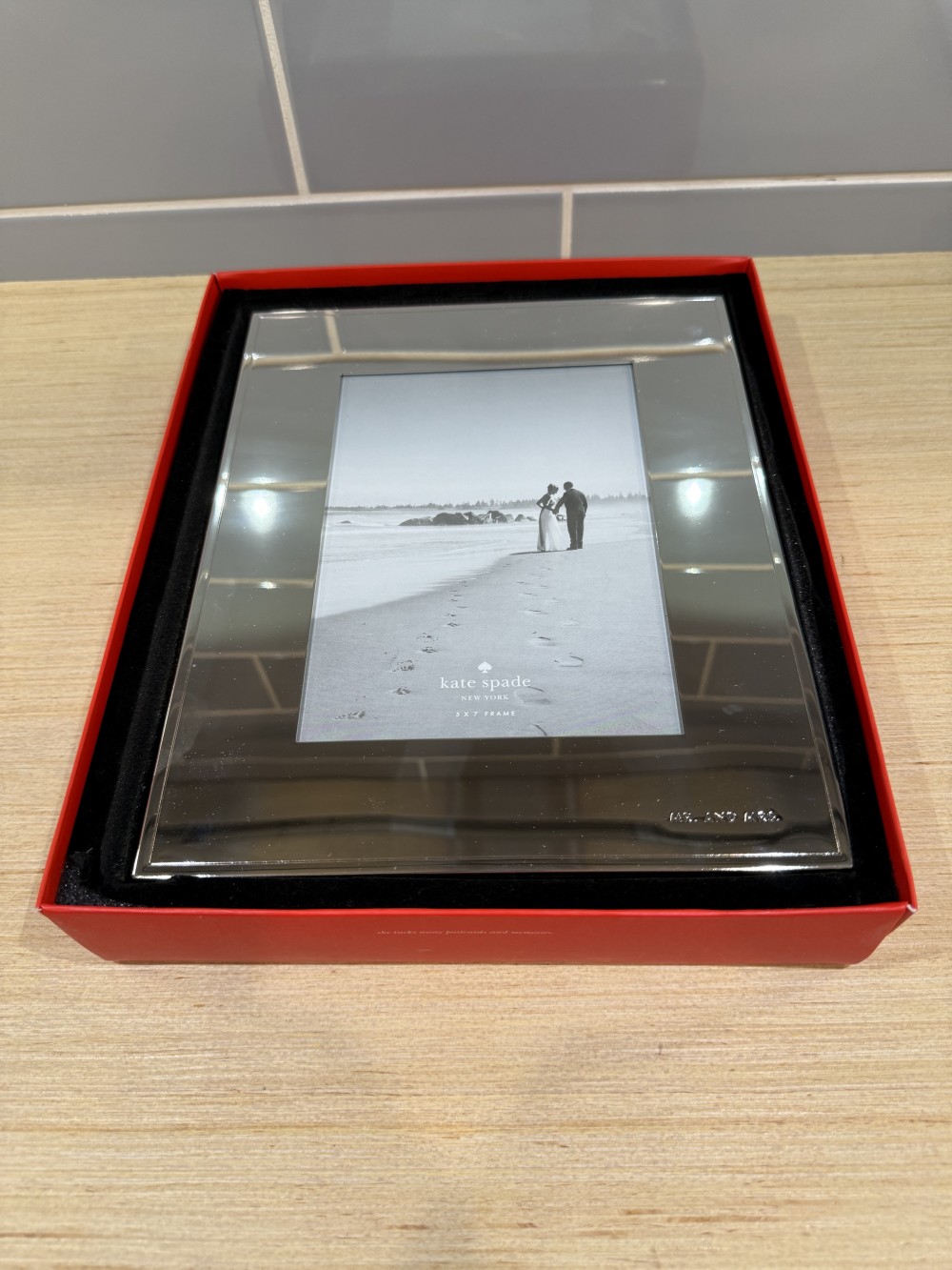 Kate Spade Mr and Mrs Frame 5x7