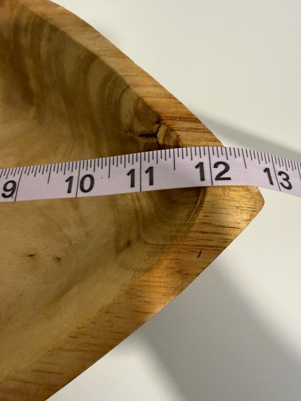 Carved Wood Heart Bowl