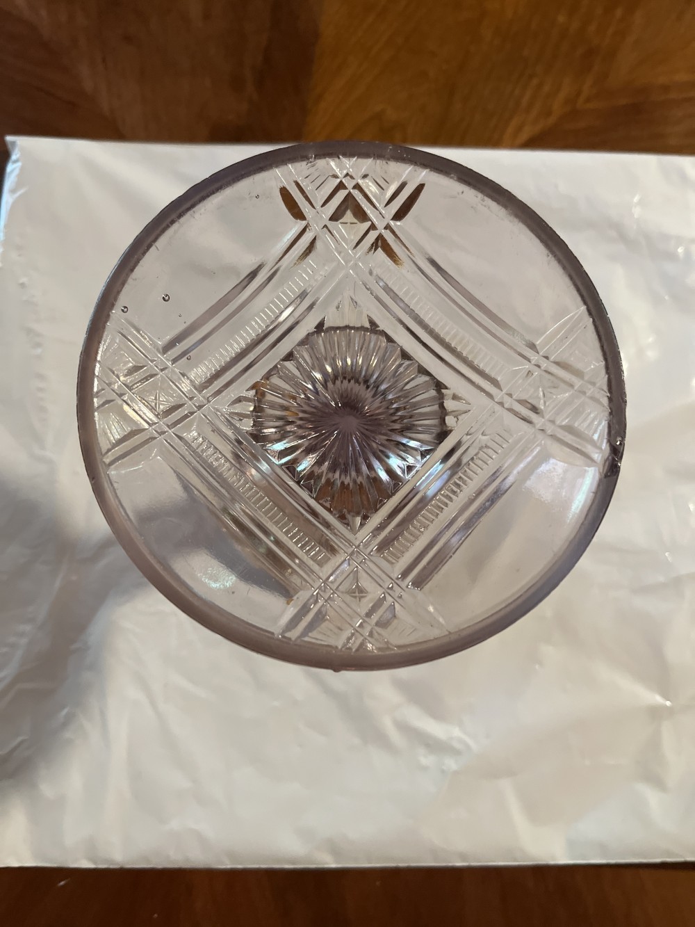 1890s Amethyst Glass compote