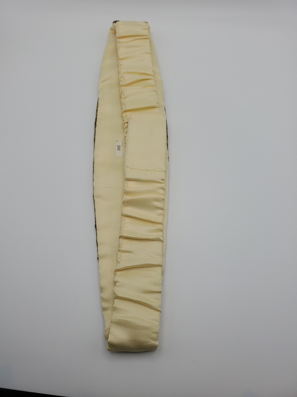 Yellow Beaded Vintage Magid Belt