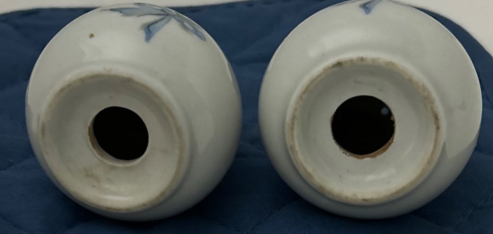 Hall - Wildfire Teardrop Salt and Pepper Shakers
