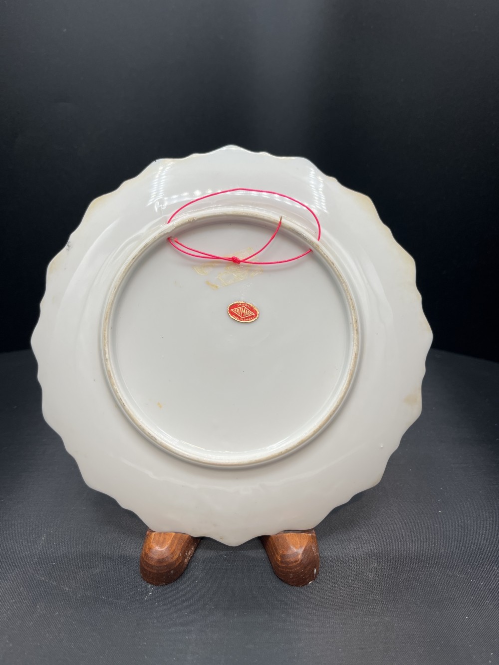1950s Artmark Rooster & Hen Plate