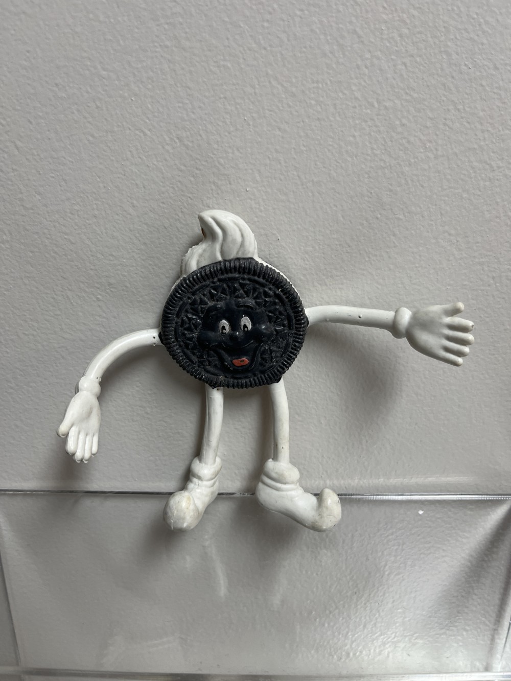Vtg Oreo Cookie bendy toy