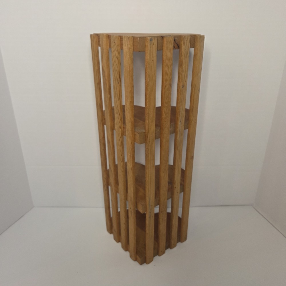 VTG Wood Heart Trinket Shelf 16 inches