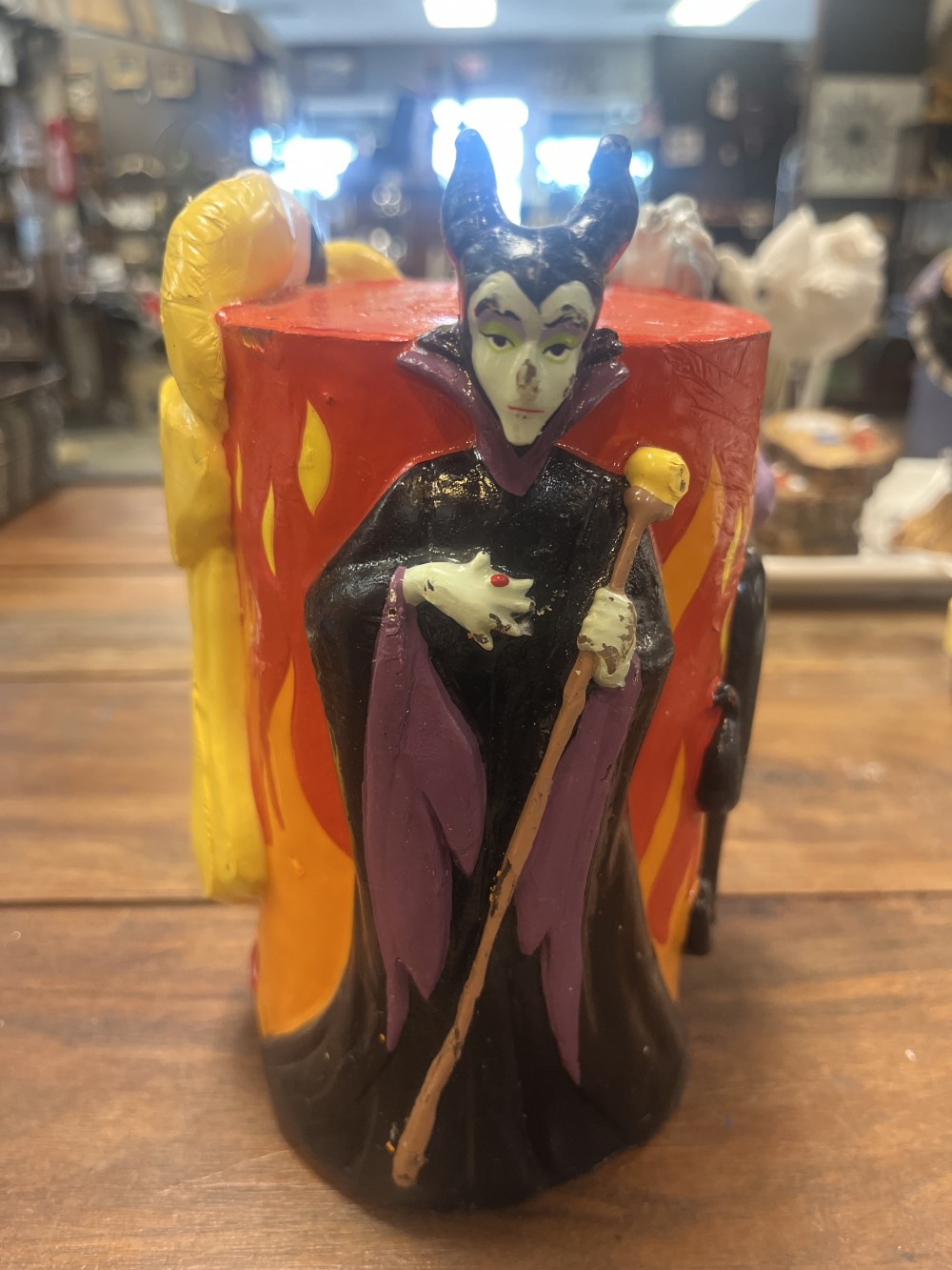 Vtg Villians Disney candle