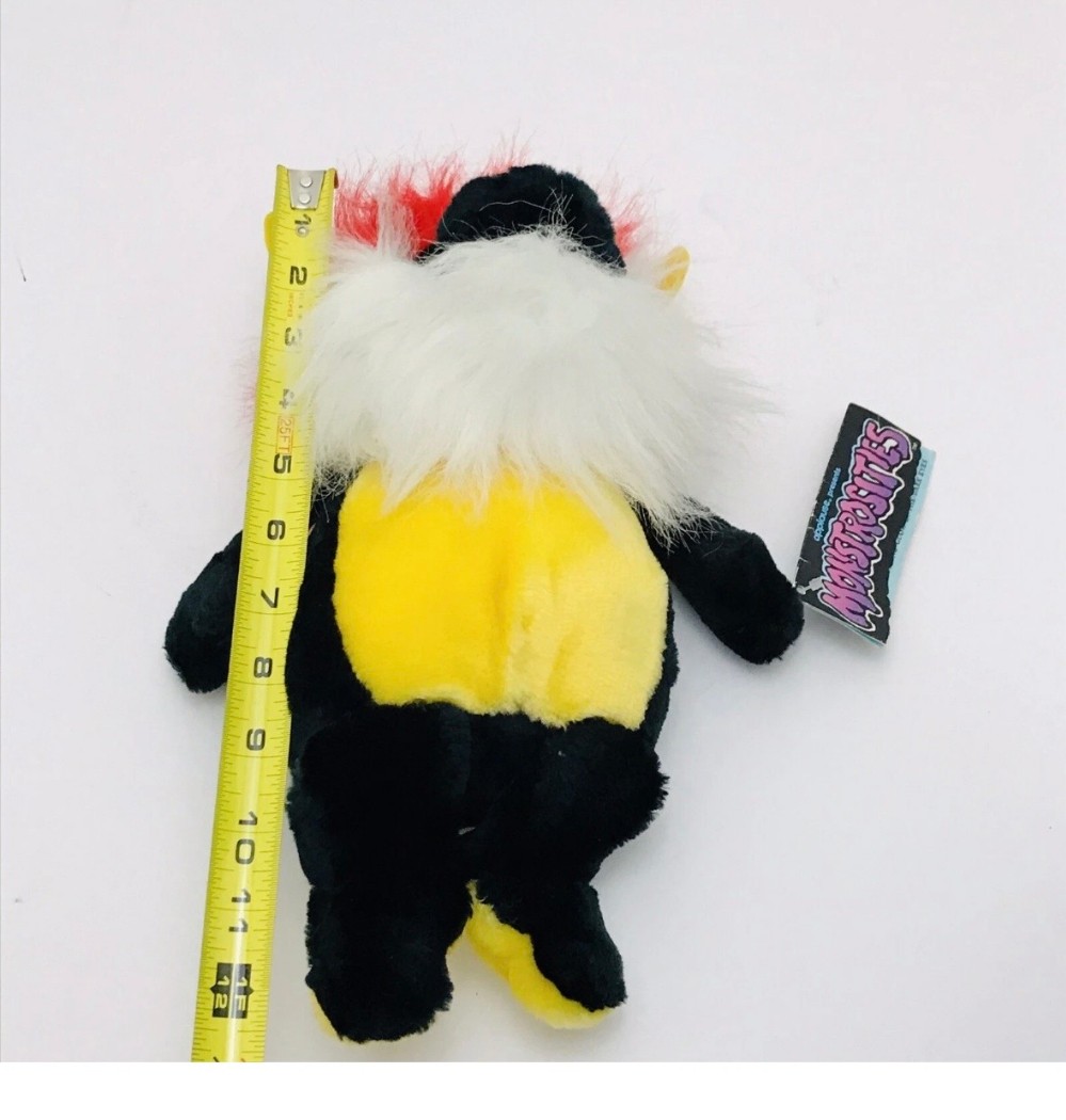 Plush Applause Monstrosities Vintage Monster Plush 1988 Glow In The Dark Eyes NOS 12.5