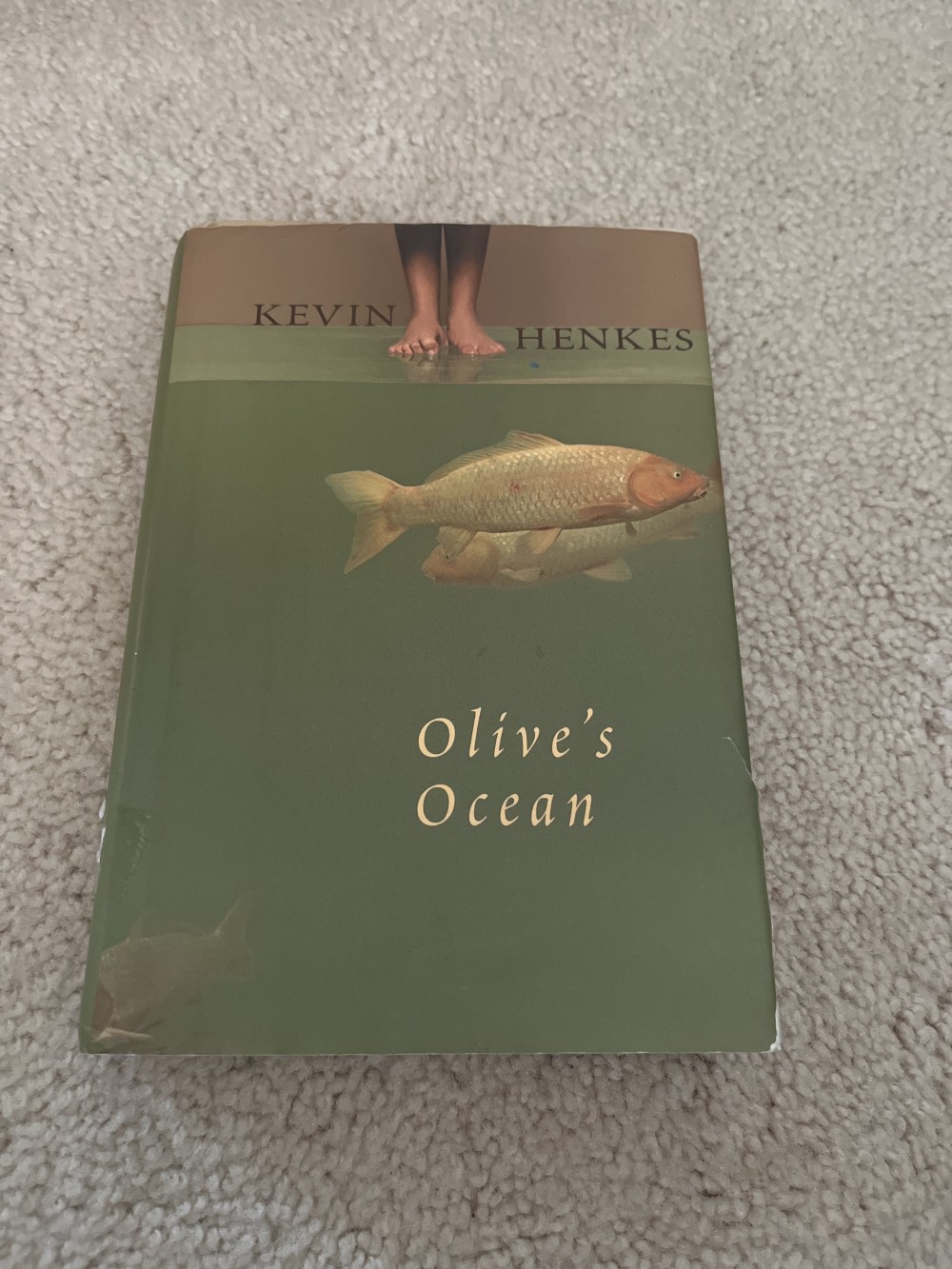 Hardback book “Olive’s Ocean”