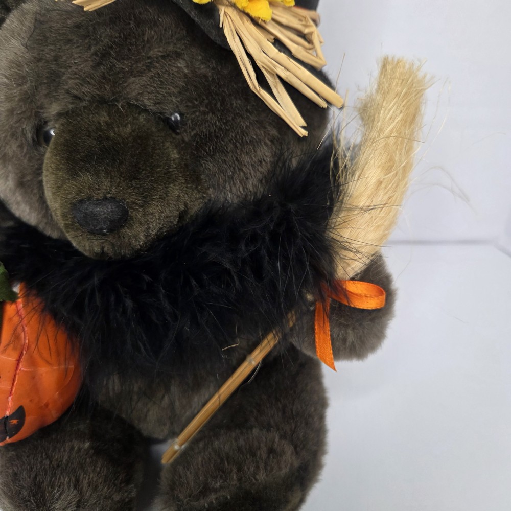 VTG Halloween Plush Bear Witch Costume