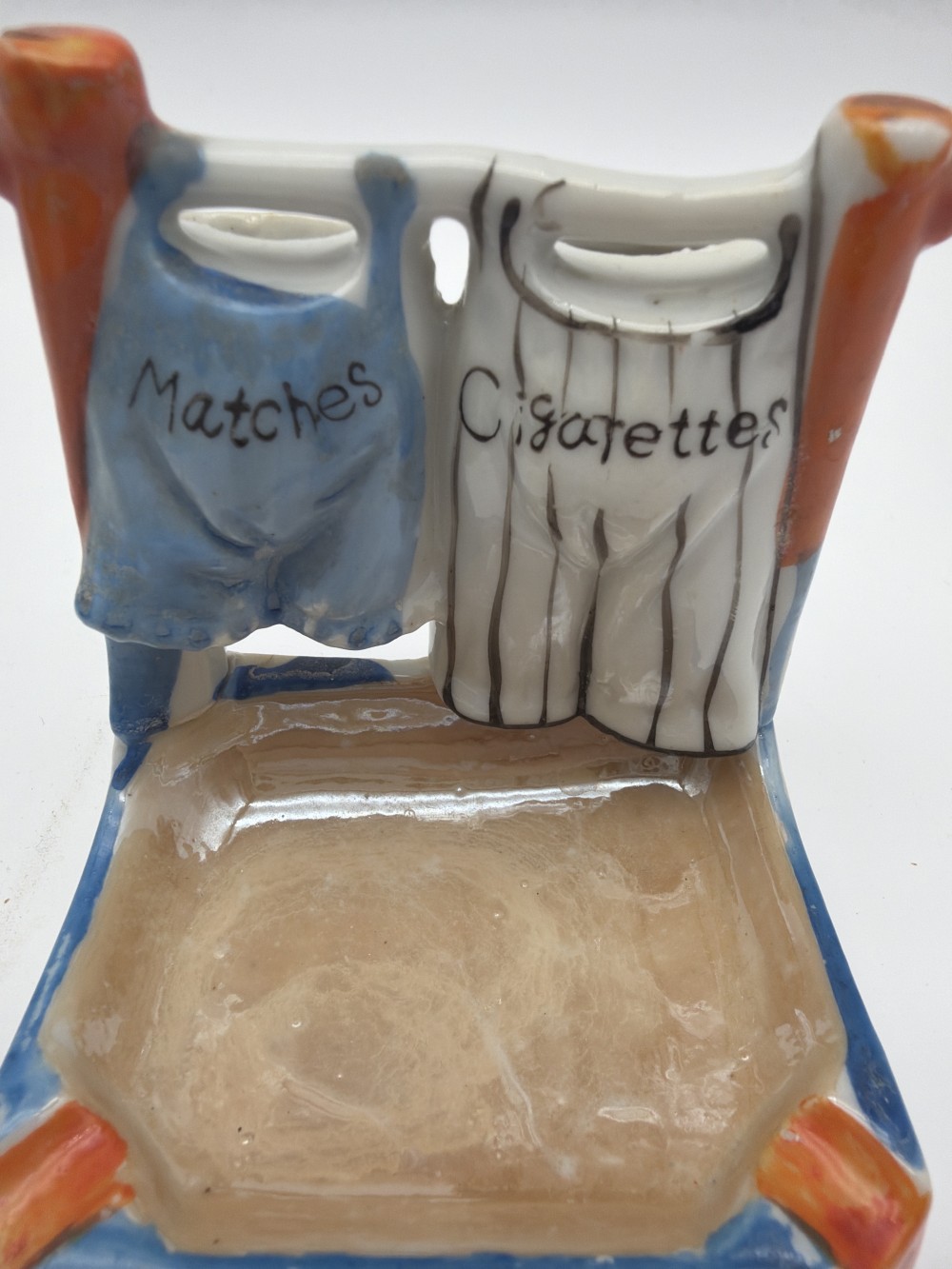 Vintage Clothesline Novelty Ashtray