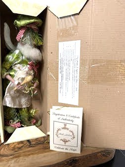 Mark Roberts Kitchen Elf Pixie Doll Cooking with Herbs