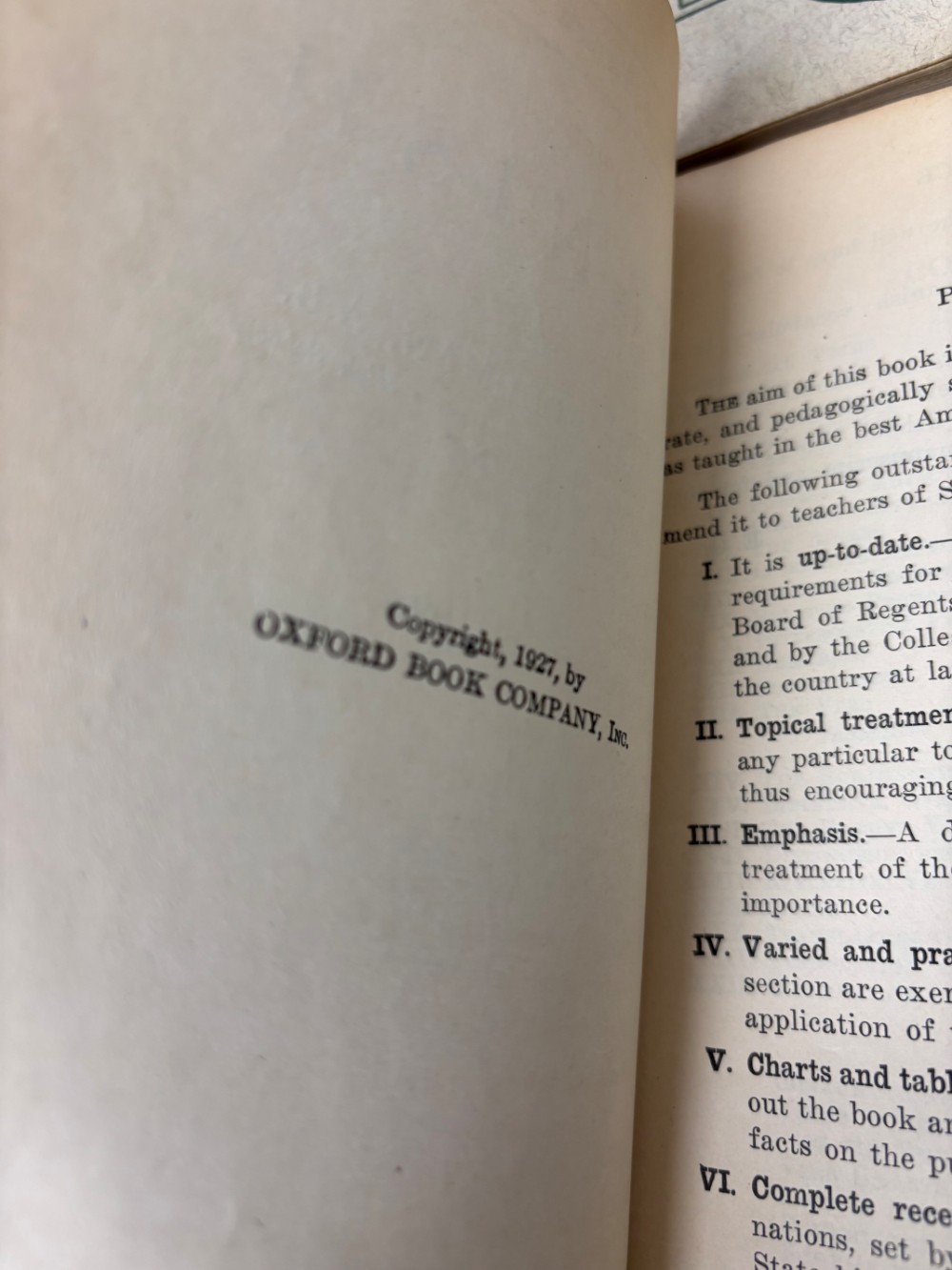 Book Set Antiquarian Oxford Review Series English Grammar Literature Algebra Spanish Paperbacks (1925–1933)