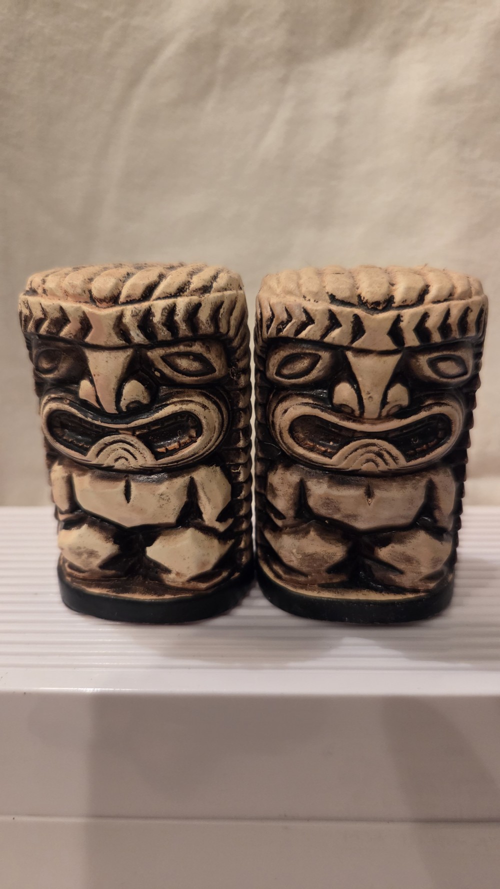 Kp-1787 vintage ceramic Tiki S&P