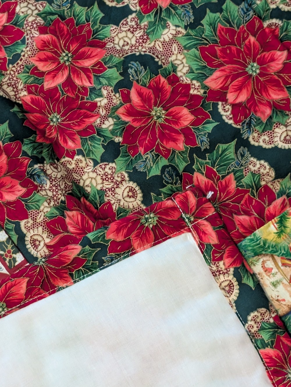 Handmade Christmas quilt app. 79