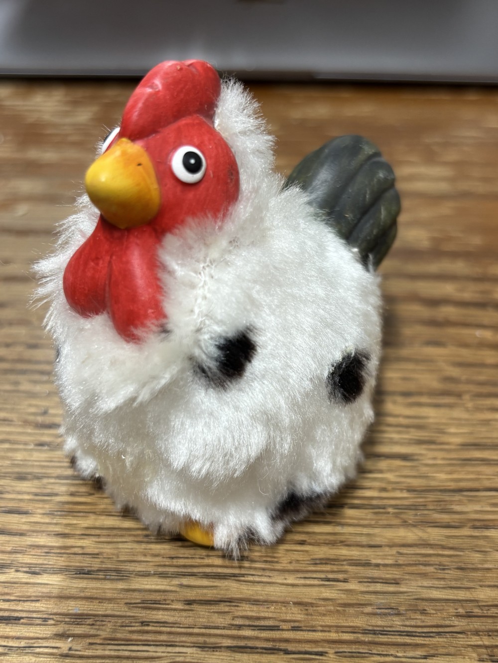 Trippies Furry Farm Animal Chicken Figurine