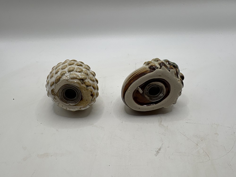 Acorn Salt and Pepper Shakers As-is