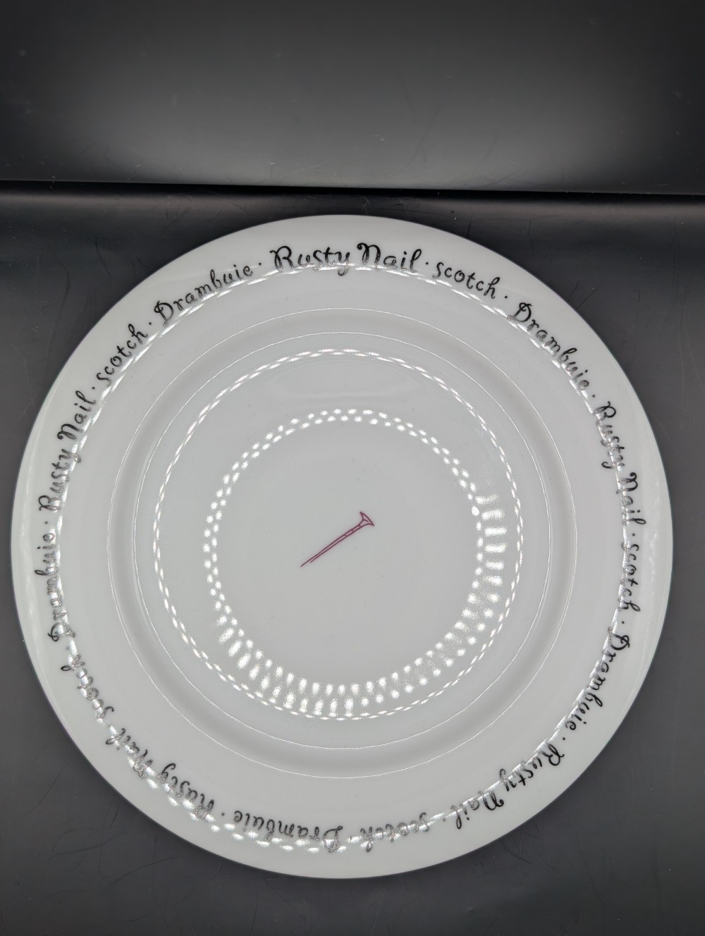 Pottery Barn Bar Lingo plates s/6