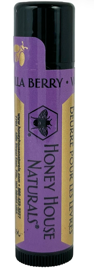 NEW!  Honey House Lip Butter:  Vanilla Berry