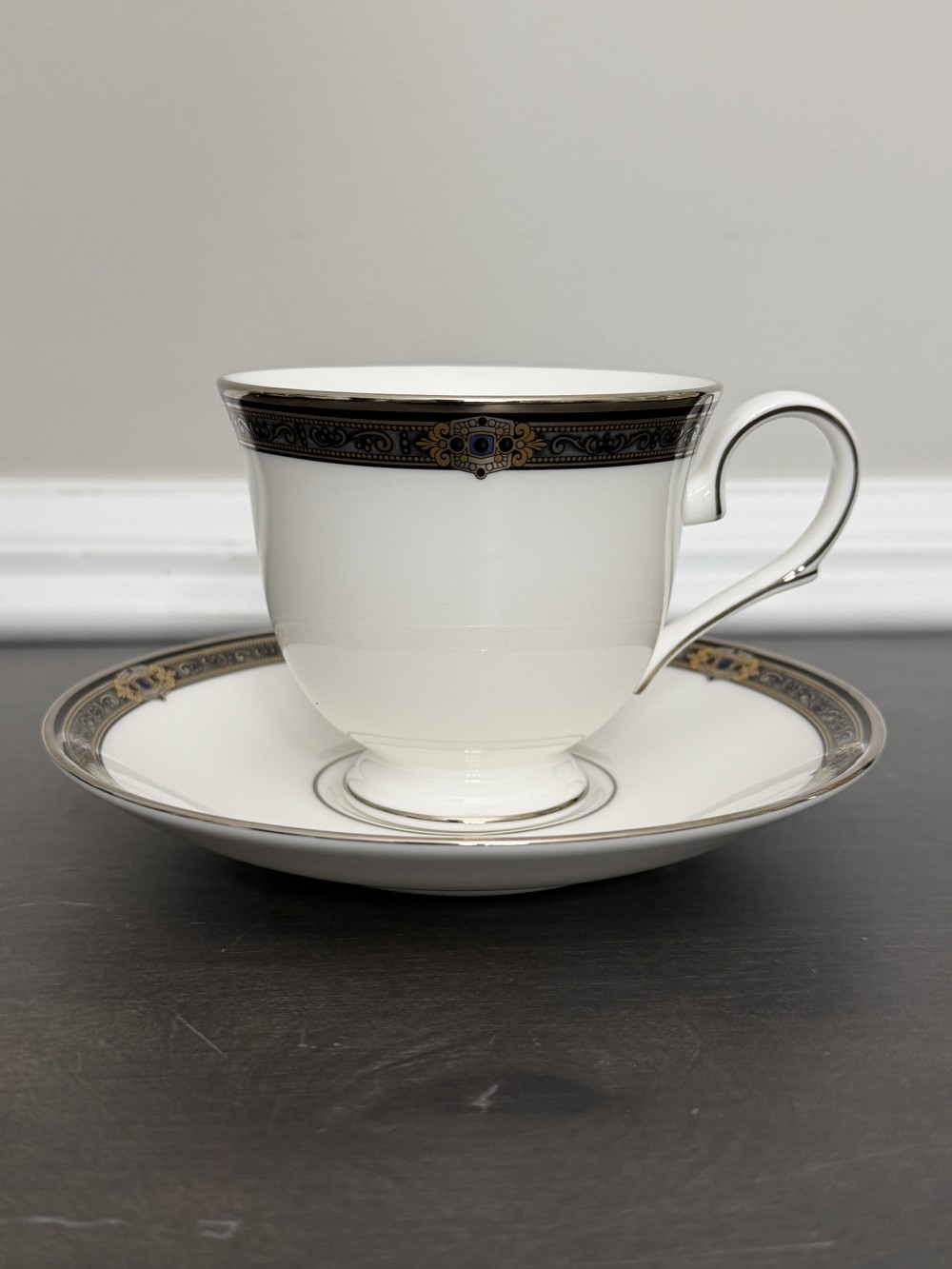 Lenox Vintage Jewel Cup and Saucer Set