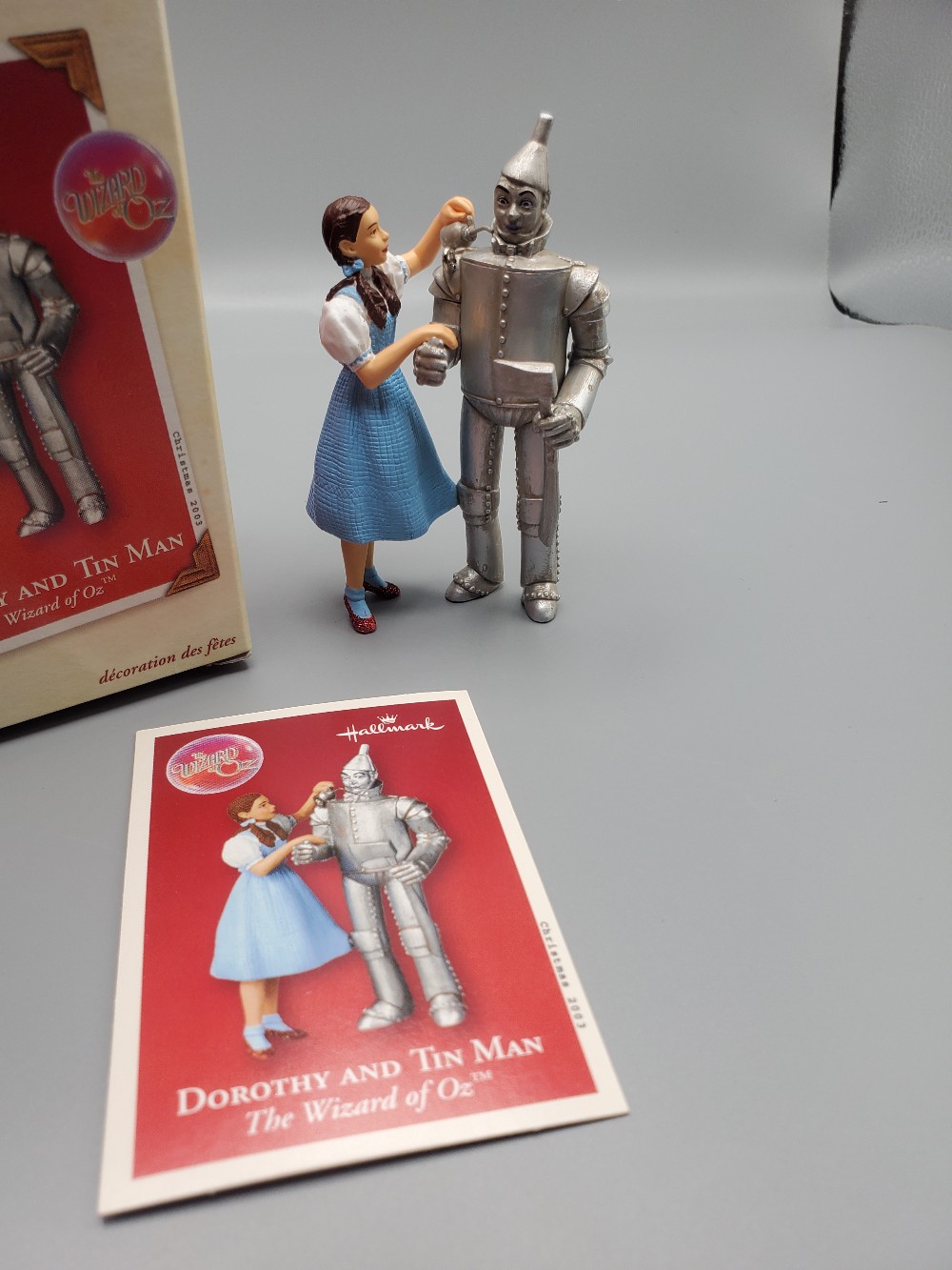 Hallmark Keepsake Ornament Dorothy and Tin Man 2003