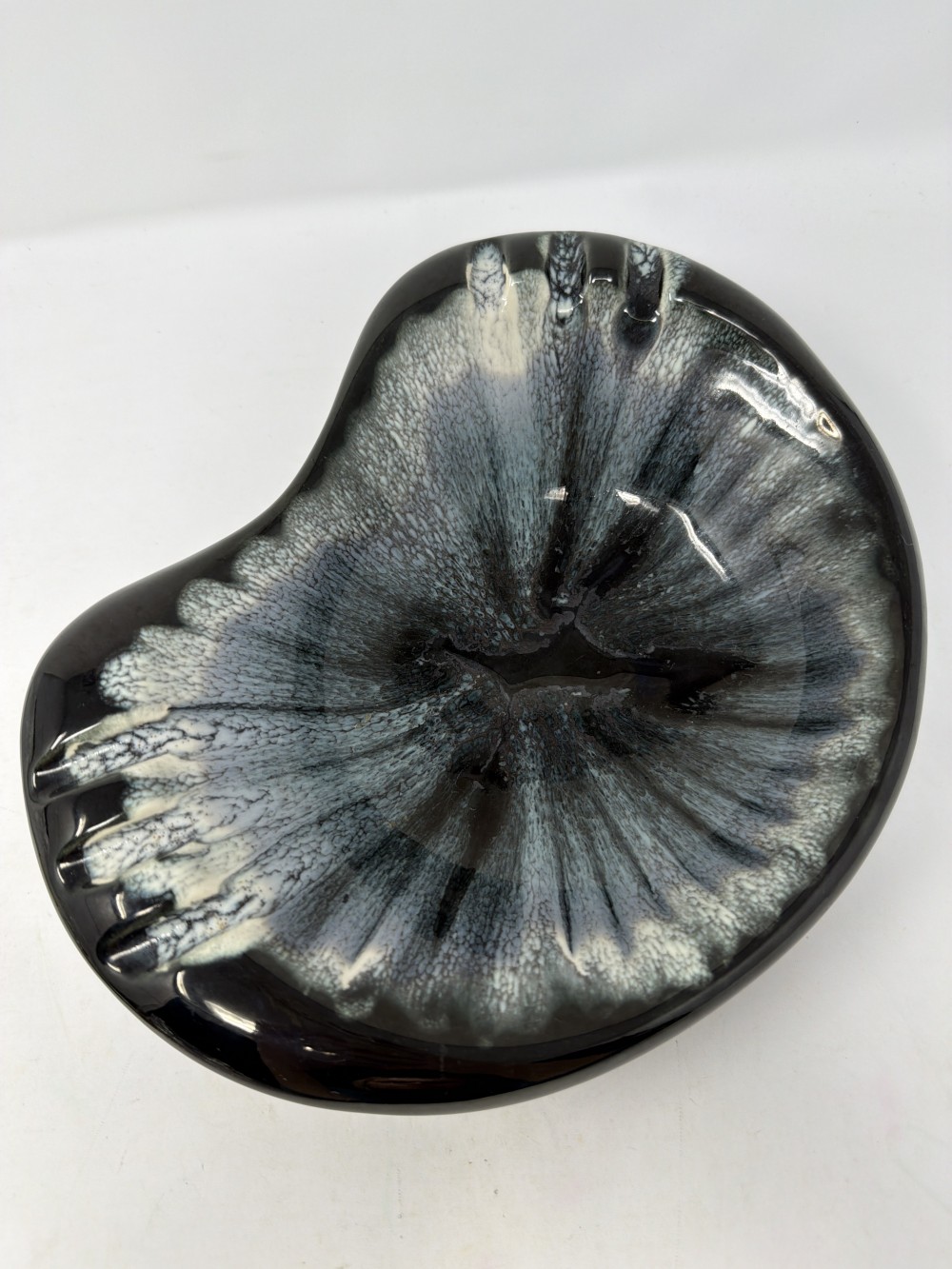 Vtg Royal Haeger Drip Glaze Ashtray