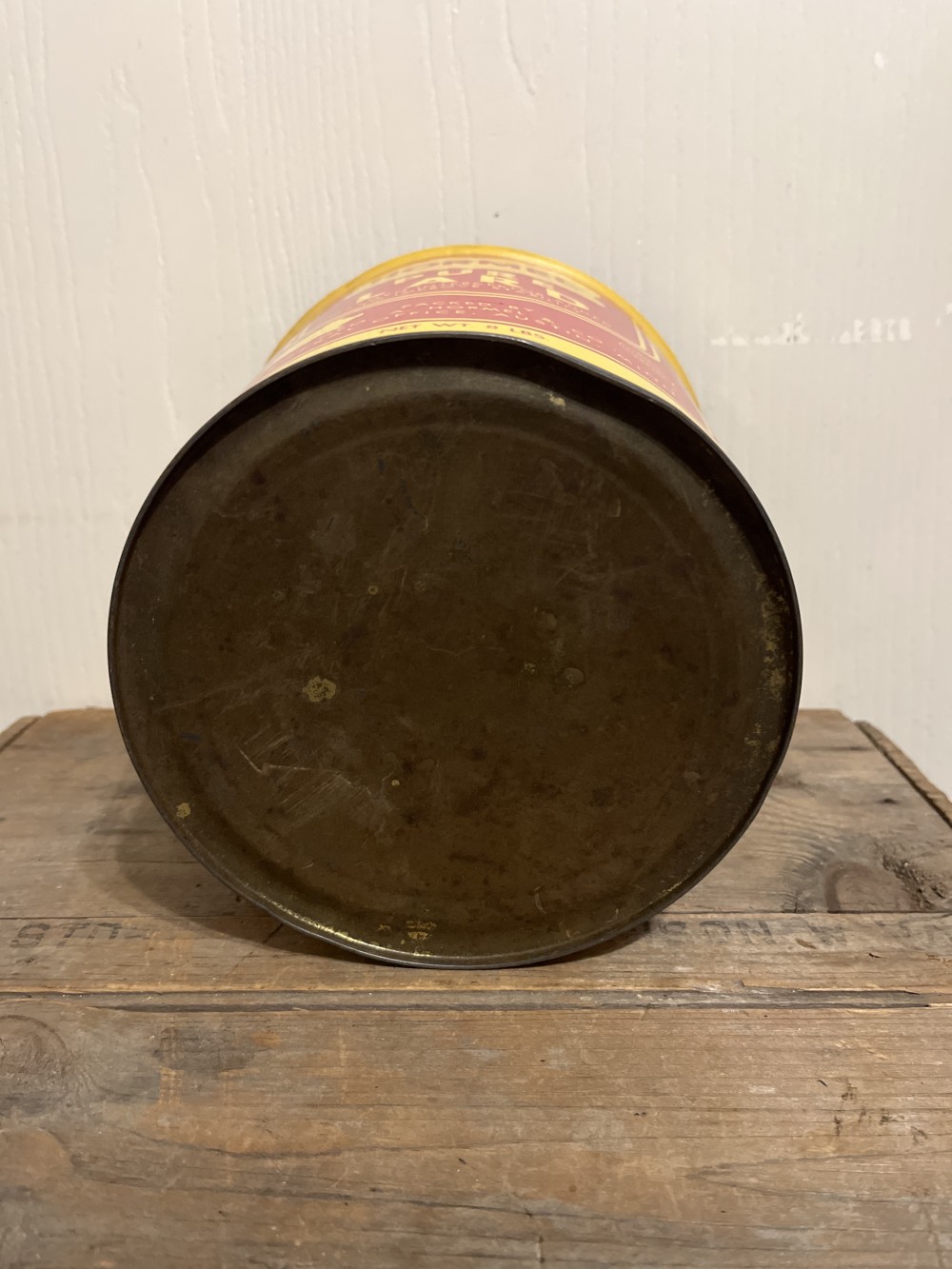 Vtg Hormel 8 lb Lard Pail - no lid